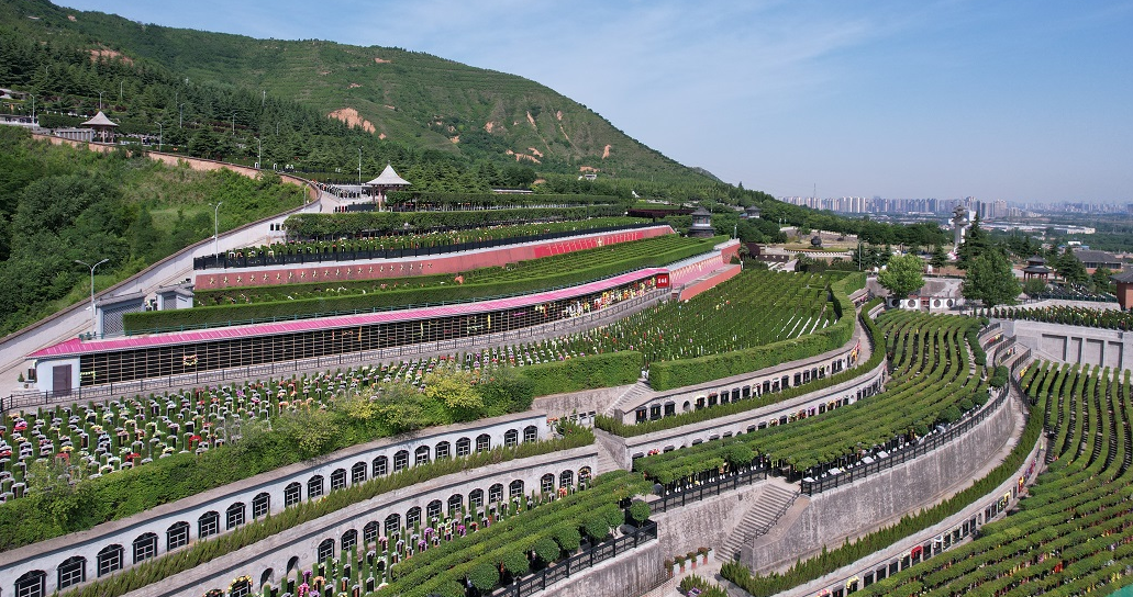 西安霸陵墓園新區(qū)照片